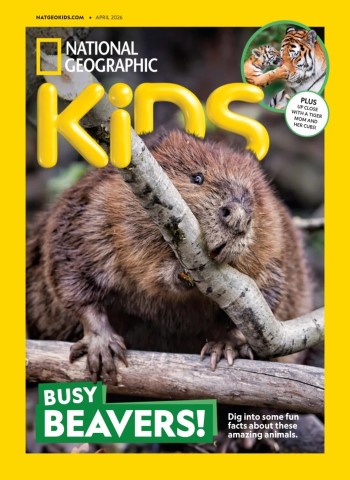 National Geographic Kids USA - April 2026 cover