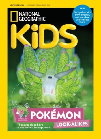 National Geographic Kids USA - December 2025 - January 2026 Magazine