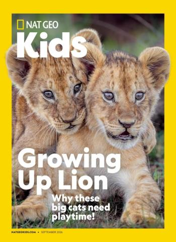 National Geographic Kids USA - September 2026 cover