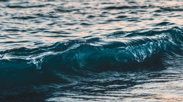 Waves Ripples Sea Wallpaper