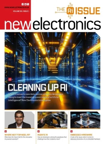 New Electronics - December 2025-January 2026 cover
