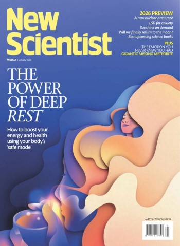 Front cover of New Scientist International Edition - 3 January 2026 magazine issue