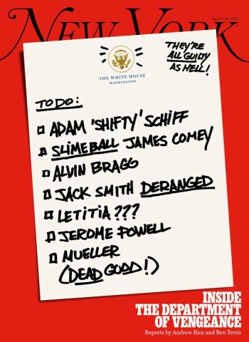 New York Magazine - 6 April 2026 cover