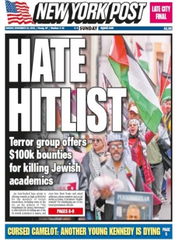 New York Post - November 23, 2025 Magazine