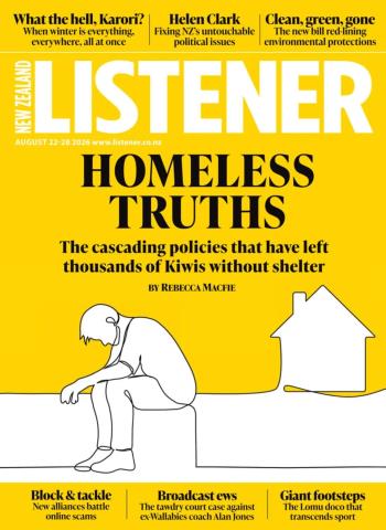 New Zealand Listener - 16 August 2026 cover