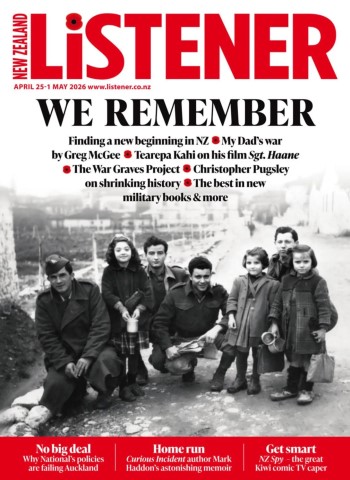 New Zealand Listener - 19 April 2026 cover