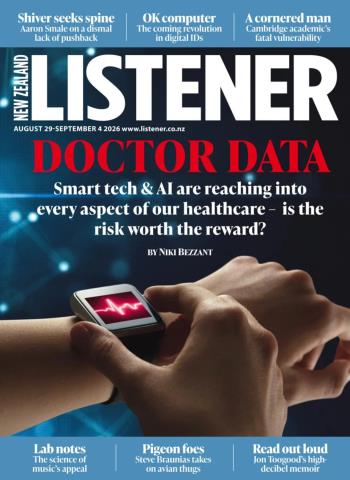 New Zealand Listener - 23 August 2026 cover