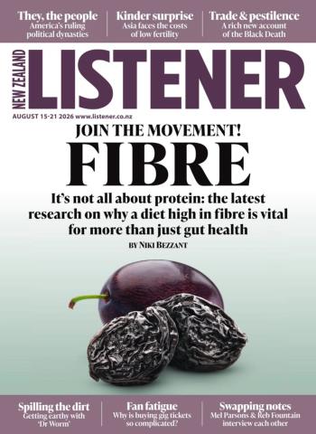 New Zealand Listener - 9 August 2026 cover