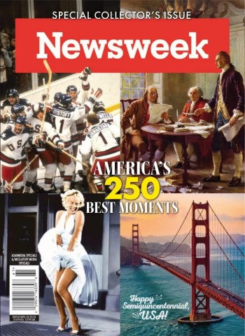 Newsweek Special Collector's Issue - America's 250 Best Moments, 2025 Magazine