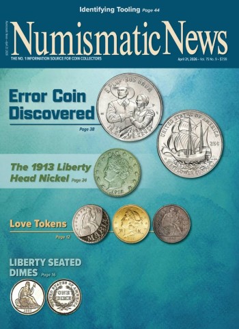 Numismatic News - April 21, 2026 cover