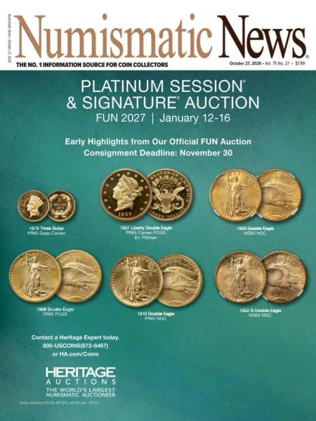 Numismatic - October 27, 2026 Magazine