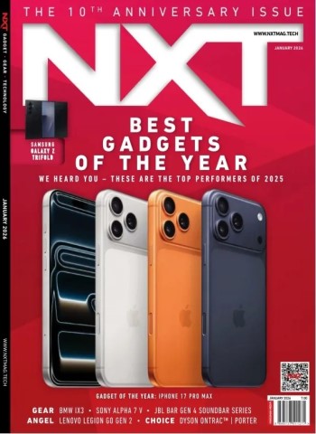 Front cover of NXT Magazine - January 2026 magazine issue