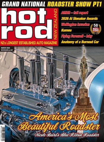 NZ Hot Rod - March 2026 cover