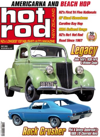 NZ Hot Rod - May 2026 cover