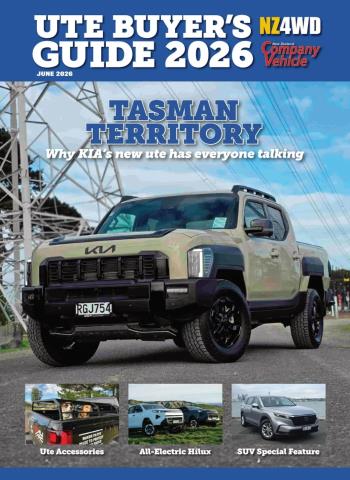 NZ4WD - Ute Buyers Guide 2026 cover