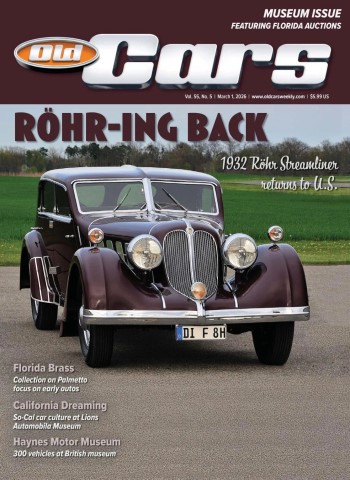 Old Cars Weekly - March 1, 2026 cover