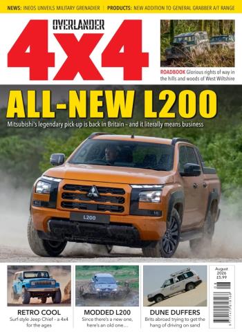Overlander 4x4 - August 2026 cover