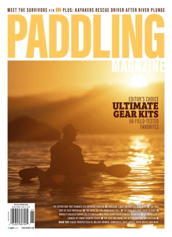 Paddling Magazine - Spring 2026 cover