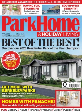 Park Home & Holiday Living - April 2026 cover