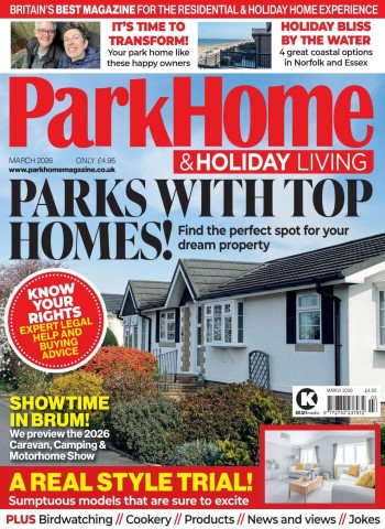Park Home & Holiday Living - March 2026 cover