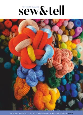 Peppermint Magazine - Sew & Tell 4 2026 cover