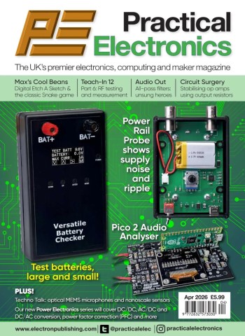 Practical Electronics - April 2026 cover