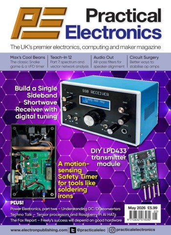 Practical Electronics - May 2026 cover