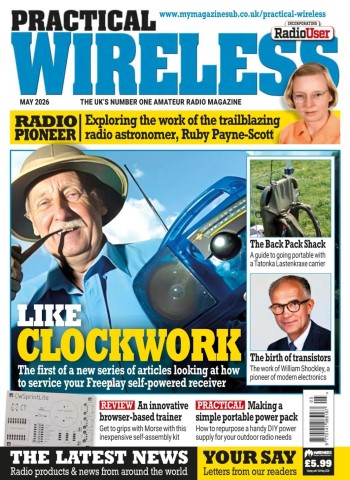 Practical Wireless - May 2026 cover