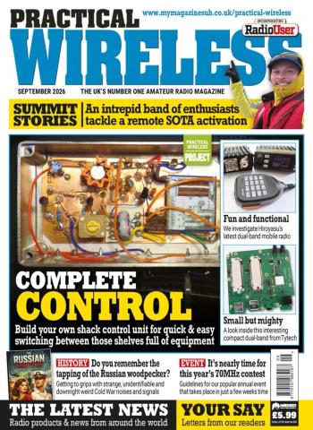 Practical Wireless - September 2026 cover
