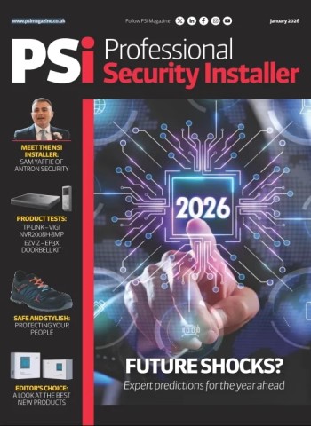 Front cover of Proffessional Security Installer - January 2026 magazine issue