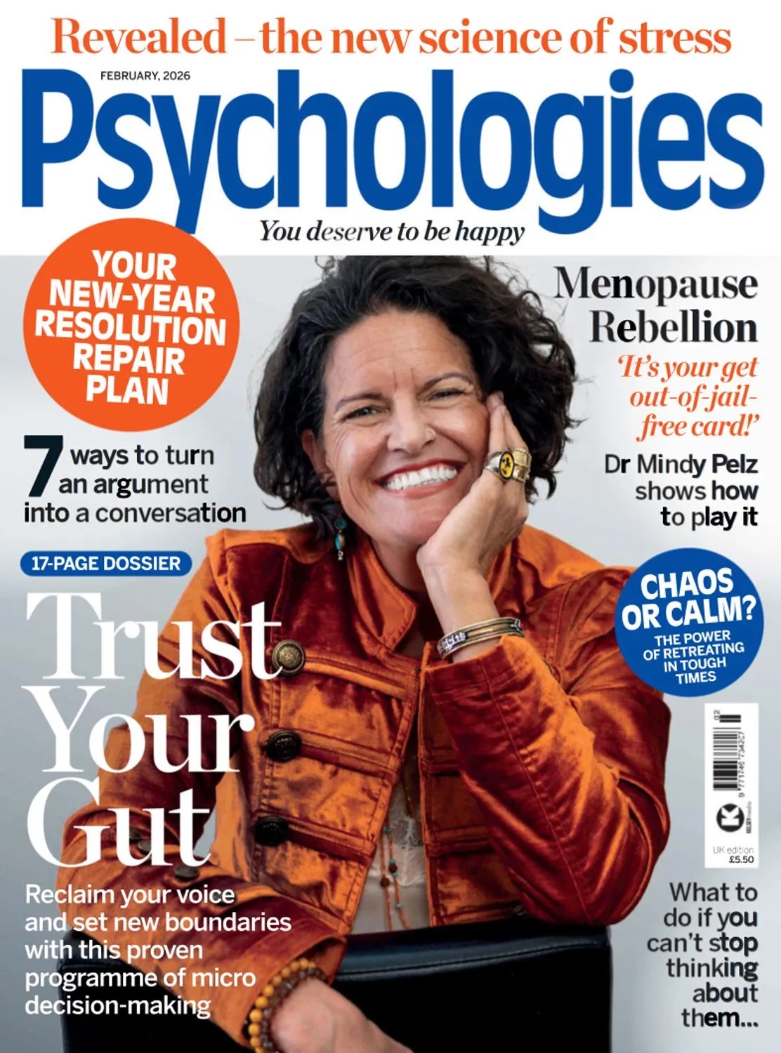 Psychologies UK - February 2026 cover