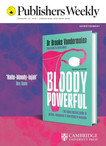 Front cover of Publishers Weekly - February 23, 2026 magazine issue