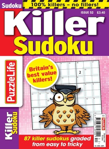 PuzzleLife Killer Sudoku - April 2026 cover