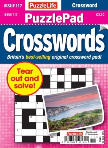 PuzzleLife PuzzlePad Crosswords - Issue 117 2025 Magazine
