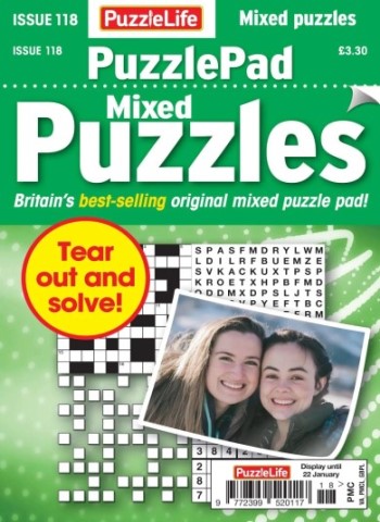 PuzzleLife PuzzlePad Puzzles - Issue 118 2025 Magazine