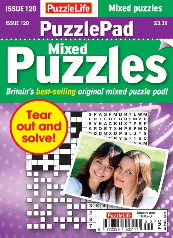 PuzzleLife PuzzlePad Puzzles - Issue 120 2026 cover