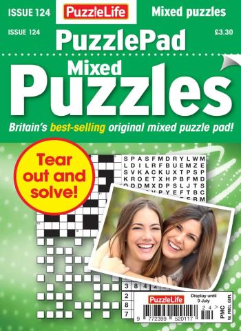 PuzzleLife PuzzlePad Puzzles - June 2026 cover