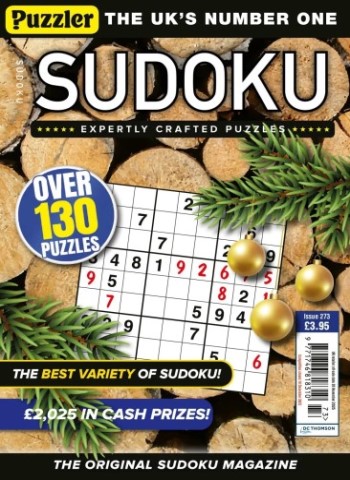 Puzzler Sudoku - Issue 273 2025 Magazine