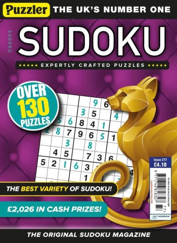 Puzzler Sudoku - Issue 277 2026 cover