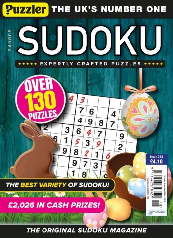 Puzzler Sudoku - Issue 278 2026 Magazine