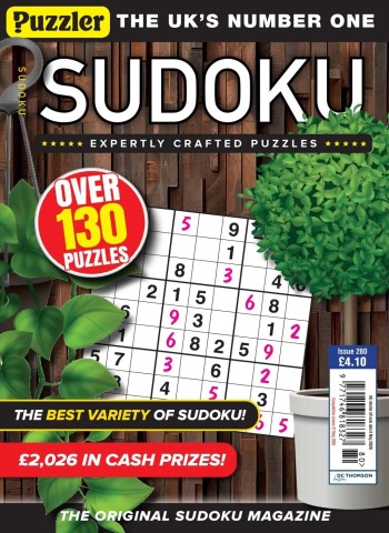Puzzler Sudoku - Issue 280 2026 cover