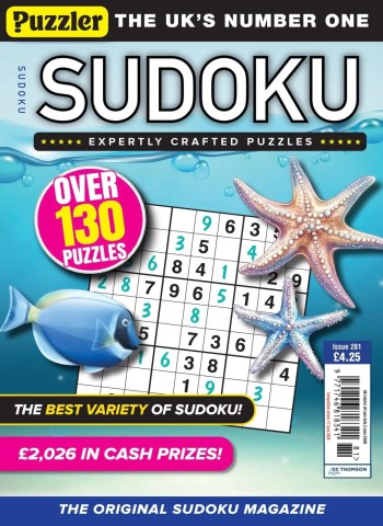 Puzzler Sudoku - Issue 281 2026 cover