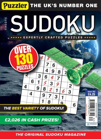 Puzzler Sudoku - Issue 282 2026 Magazine
