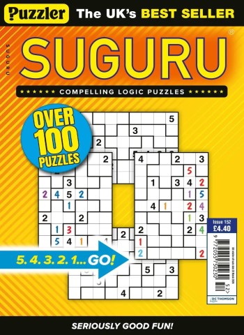 Puzzler Suguru - Issue 152 2026 cover