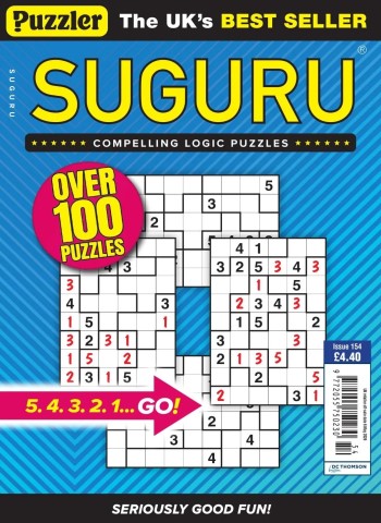 Puzzler Suguru - Issue 154 2026 cover