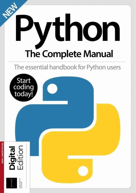 Python The Complete Manual - 19th Edition - 8 October 2026 Magazine