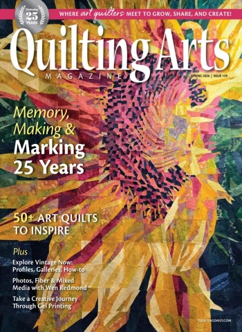 Quilting Arts - Spring 2026 cover