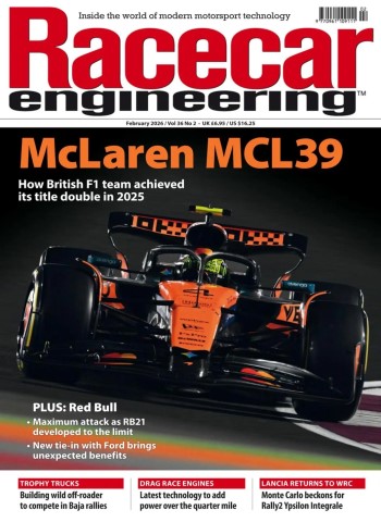 Racecar Engineering - February 2026 cover