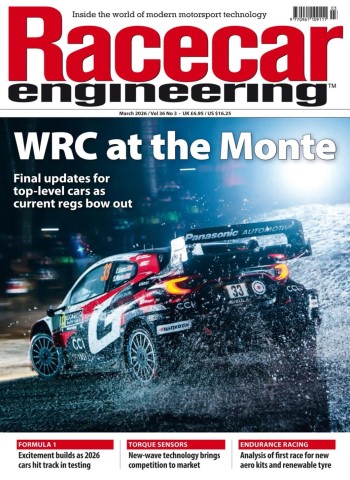 Racecar Engineering - March 2026 cover
