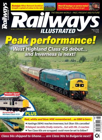 Railways Illustrated - August 2026 cover